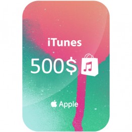 iTunes 500$ Gift Card دیجیتالی
